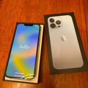 iphone 13 Pro, Sierra Blue, 238 GB, unlocked